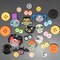 Dress It Up Buttons Spool of Spooks Halloween Button Bouquet Kit